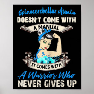 Spinocerebellaire ataxie komt niet met een handlei poster
