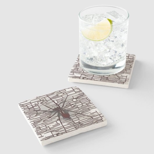 SpinOnderzetter Stenen Onderzetter (Zijkant)