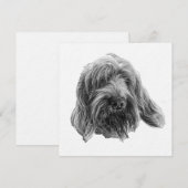 Spinone Avonduitnodiging Kaart (Voorkant / Achterkant)