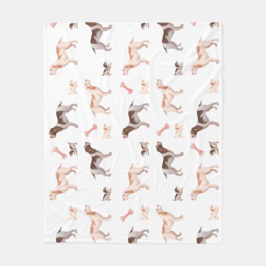 Spinone Fleece Blanket (Voorkant)