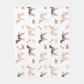 Spinone Fleece Blanket Deken (Voorkant)