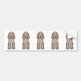 Spinone Italiano Dog Cartoon Bumpersticker