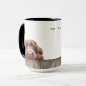 Spinone Italiano Dog Mok (Voorkant links)