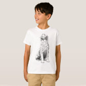 Spinone Italiano Dog T-shirt (Voorkant volledig)