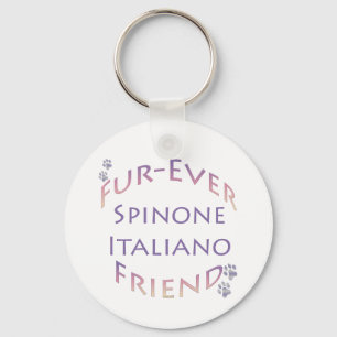 Spinone Italiano Furever Vriend Sleutelhanger