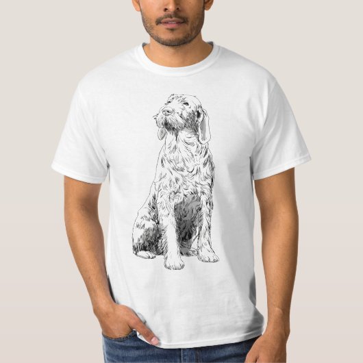 Spinone Italiano hond T-shirt (Voorkant)