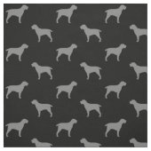 Spinone Italiano Hondenras Silhouettes Patterned Stof (Swatch)