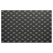 Spinone Italiano Hondenras Silhouettes Patterned Stof (Fat Quarter)