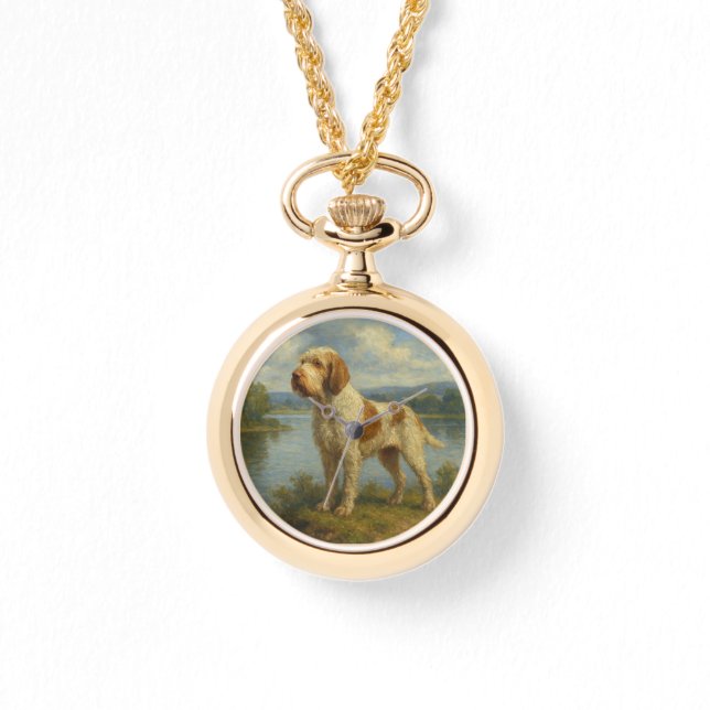Spinone Italiano Horloge (Voorkant)