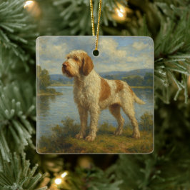 Spinone Italiano Keramisch Ornament