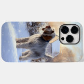 Spinone Italiano liet het sneeuwen Kerstmis Case-Mate iPhone Case (Achterkant (horizontaal))