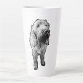 Spinone Italiano Mug – Soulful Dog Portrait Latte Mok (Voorkant)