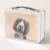 Spinone Italiano Painting - Cute Original Dog Art (Achterkant)