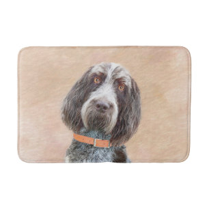 Spinone Italiano Painting - Cute Original Dog Art Badmat