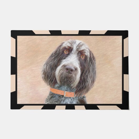 Spinone Italiano Painting - Cute Original Dog Art Deurmat (Voorkant)