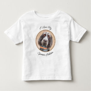 Spinone Italiano Painting - Cute Original Dog Art Kinder Shirts