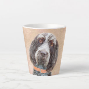 Spinone Italiano Painting - Cute Original Dog Art Latte Mok