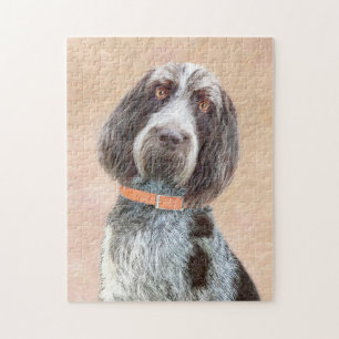 Spinone Italiano Painting - Cute Original Dog Art Legpuzzel