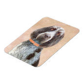 Spinone Italiano Painting - Cute Original Dog Art Magneet (Linkerzijde)