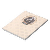 Spinone Italiano Painting - Cute Original Dog Art Notitieblok (Linkerzijde)