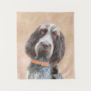 Spinone Italiano Painting - Cute Original Dog Art Wandkleed