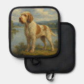 Spinone Italiano Pannenlap (Voorkant / Achterkant)