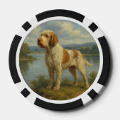 Spinone Italiano Poker Chips (Achterkant)