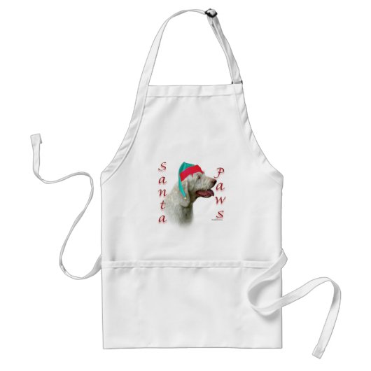 Spinone Italiano Santa Paws Standaard Schort (Voorkant)
