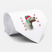 Spinone Italiano Santa Paws Stropdas (Opgerold)