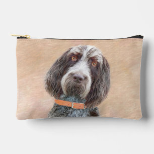 Spinone Italiano Schilderij Bruin Roan Schattigee  Etui