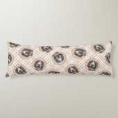 Spinone Italiano Schilderij Bruin Roan Schattigee  Lichaamskussen (Voorkant)