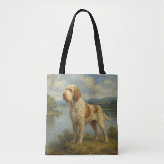 Spinone Italiano Tote Bag (Voorkant)