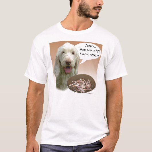 Spinone Italiano Turkije T-shirt (Voorkant)
