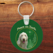 Spinone Italiano vrede Sleutelhanger (Voorkant)