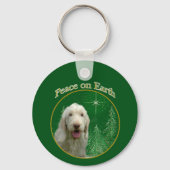 Spinone Italiano vrede Sleutelhanger (Achterkant)