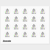 Spinone Italiano wandelingen ontwerp Ronde Sticker (Vel)