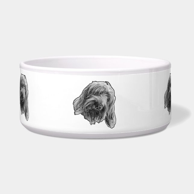 Spinone maaltijd warmte voerbakje (Voorkant)