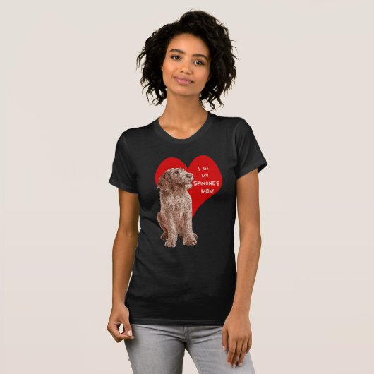 Spinone mama t-shirt (Voorkant volledig)