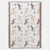 Spinone Throw Blanket Deken (Voorkant Verticaal)