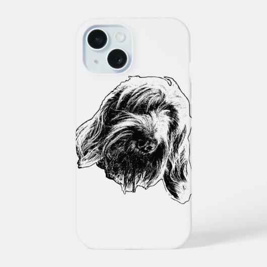 Spinone zachte bewaker iPhone 15 case (Achterkant)