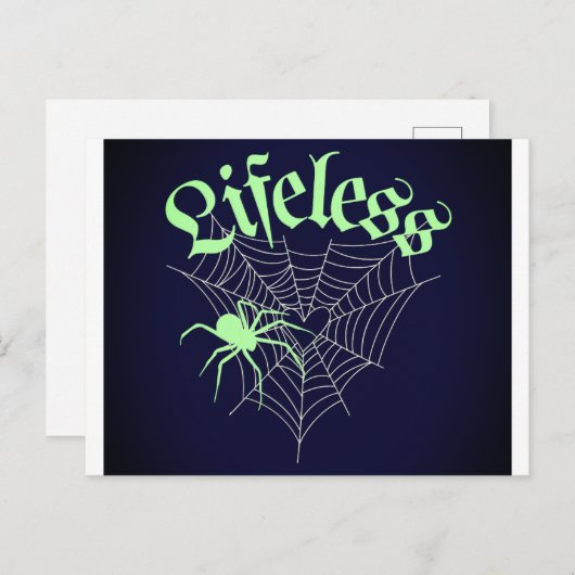 Spinontwerp Briefkaart (Voorkant / Achterkant)