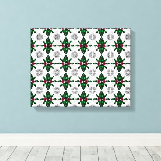 Spinontwerp Canvas Afdruk (Insitu (Houten vloer))