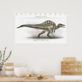 Spinosaurus aegypticus poster (Keuken)