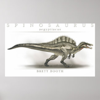 Spinosaurus aegypticus poster