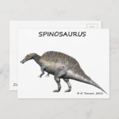 Spinosaurus Briefkaart (Voorkant / Achterkant)