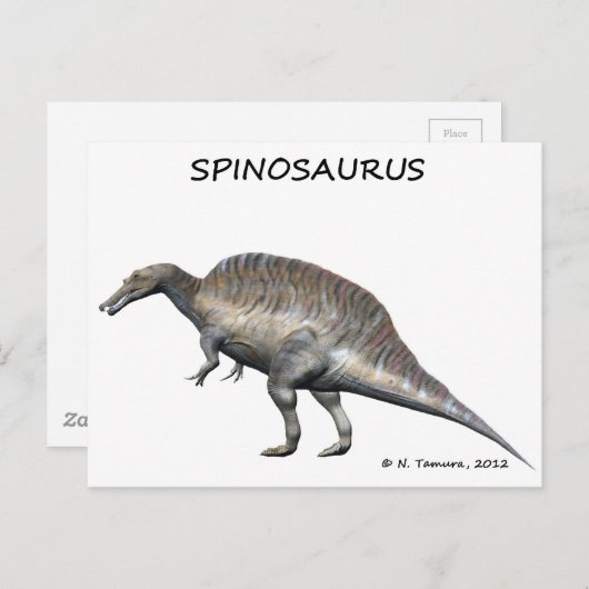 Spinosaurus Briefkaart (Voorkant / Achterkant)