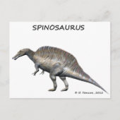 Spinosaurus Briefkaart (Voorkant)