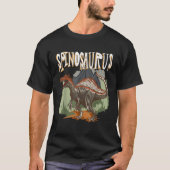 Spinosaurus Dino Dinosaur Identification T-shirt (Voorkant)