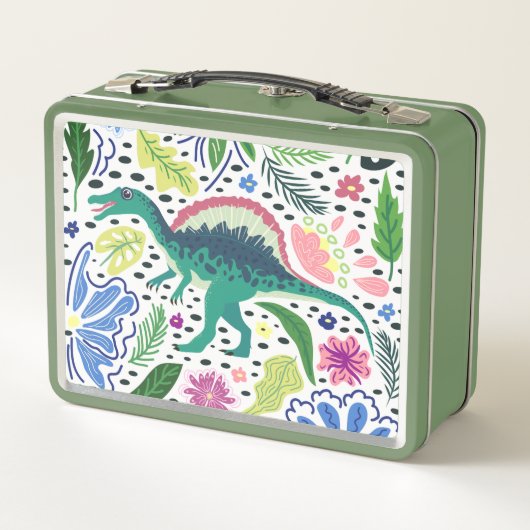 Spinosaurus dinosaur lunchbox (Achterkant)