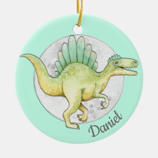 Spinosaurus Dinosaur Ornament (Voorkant)